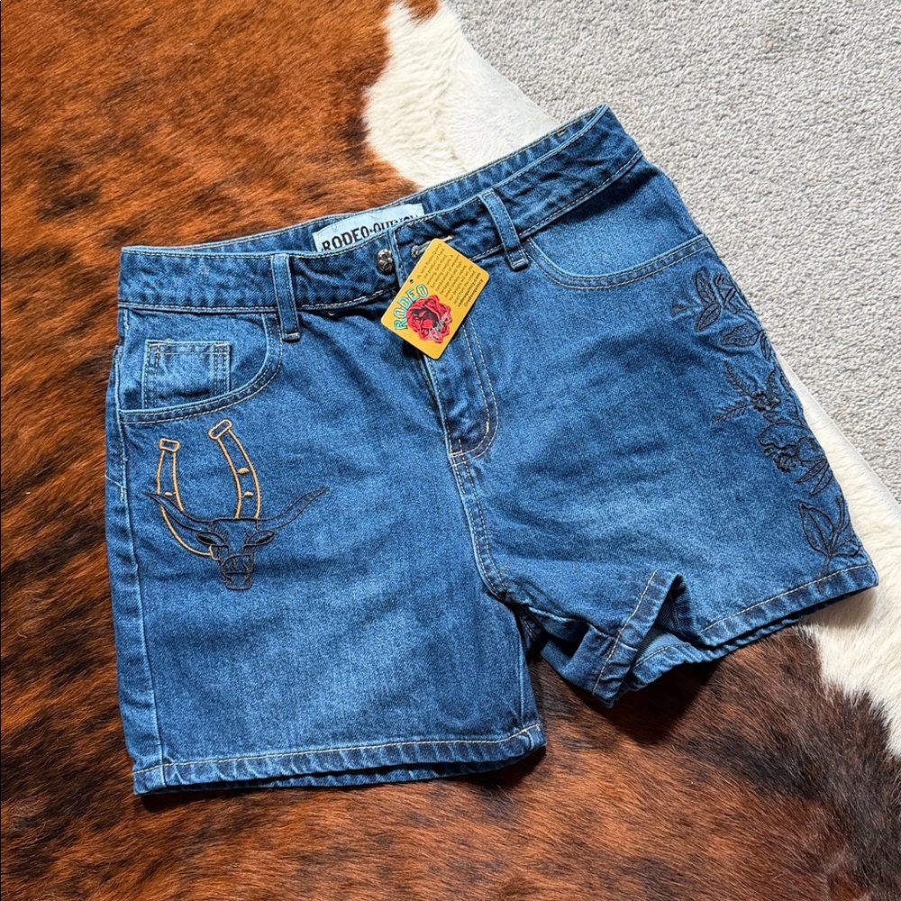 Rodeo Quincy Women's Denim Vest - Blue - Picture 3 of 3